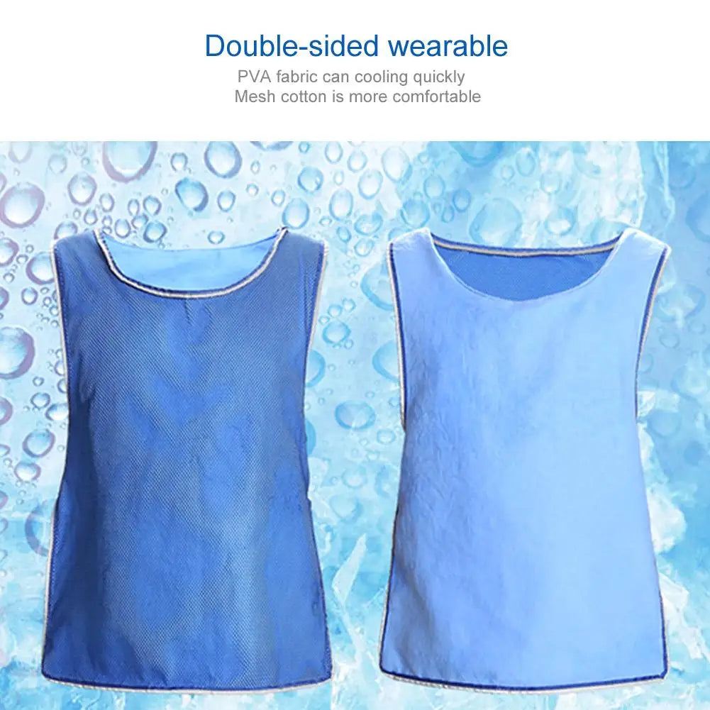 Cooling Vest for Outdoor Use Sun and High Temperature Relief Apparel for Men and Women